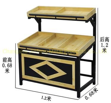 Supermarket &amp; Store Vegetable Rack Fruit and Vegetable Stand