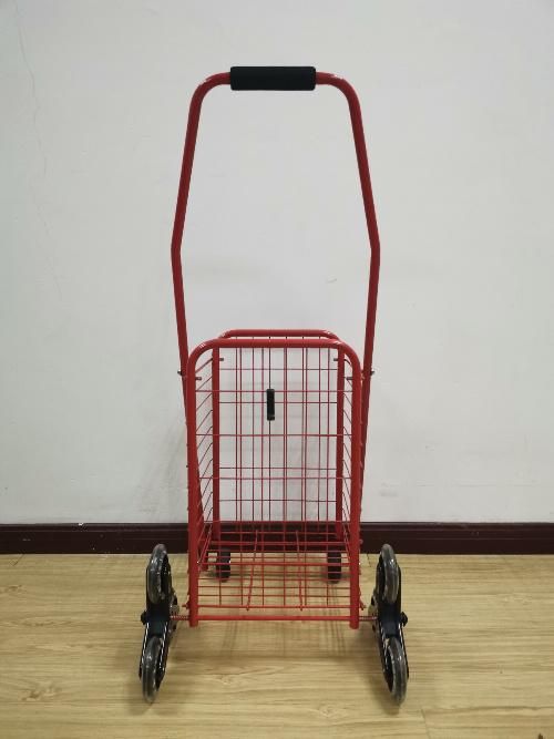 Hot Selling Factory Steel Folding Shopping Trolley Stair Climbing Carts