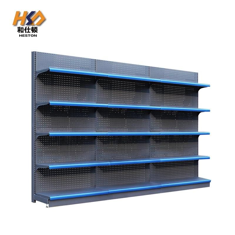 Multifunctional Storage Kenya Shelves Supermarket Metal Shelving