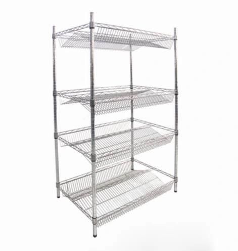 Stainless Steel Commercial Use Display Shelf (JT-F10)