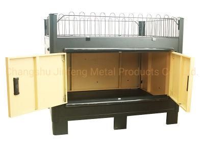 Supermarket Equipment Convenience Store Wooden Grain Promotion Desk Exhibition Display