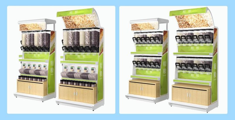 Hot Sale Bulk Food Display Iron Food Display Stand