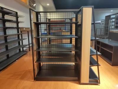 Customized Wooden Supermarket Display Shelf for Retail