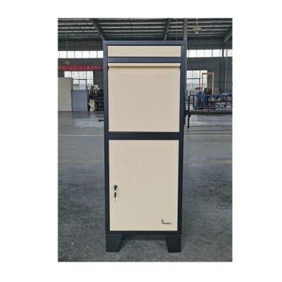 Fas-158 Galvanized Post Box Mail Box Postal Delivery Box Outdoor Metal Parcel Mailbox