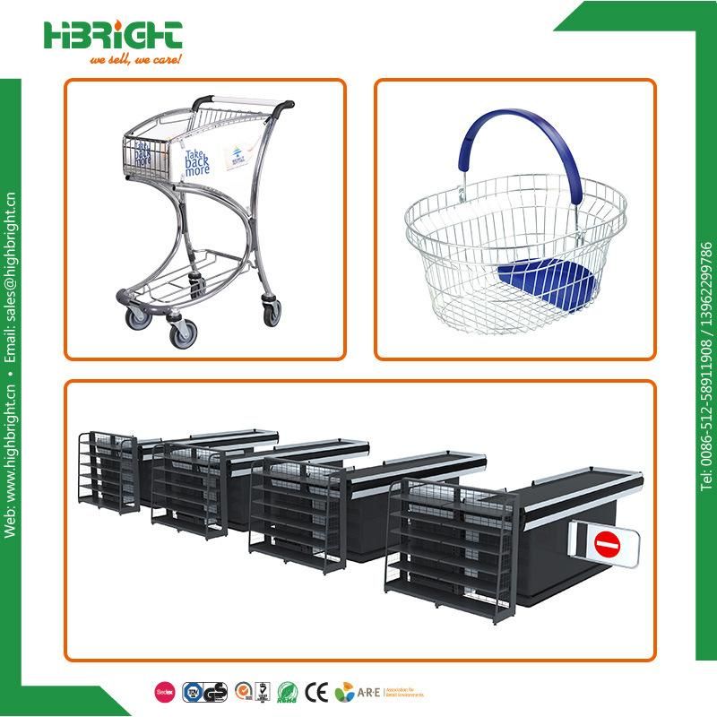 Grocery Store Supermarket Equipment Gondola Display Shelves