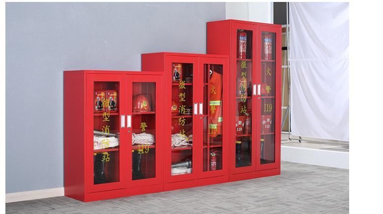 Steel Fire Fighting Equipment Storage Cabinet