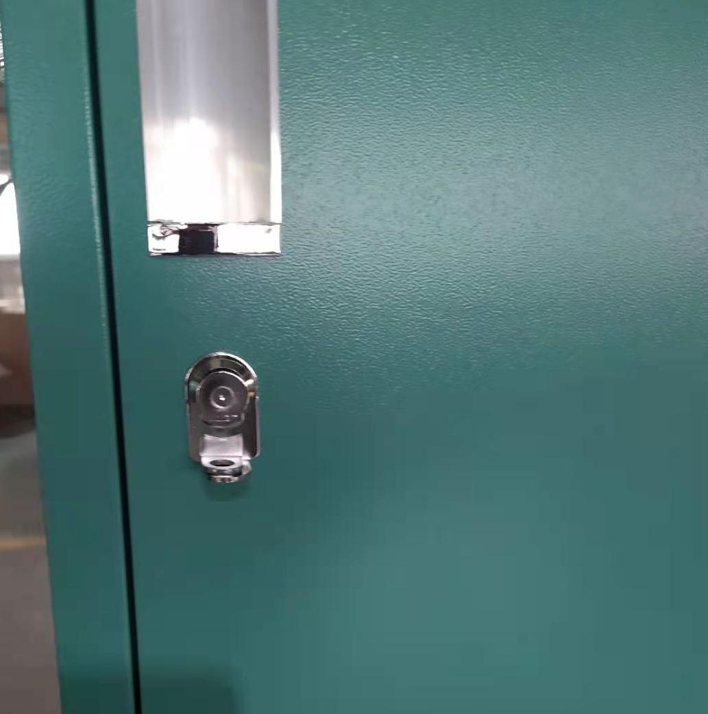 Iron Green Single 2 Doors Tier Lockers for Changing Room