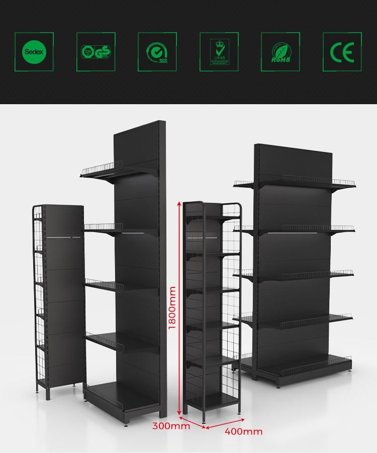 Newly Designed Supermarket Rack Gondola Shelving Convenience Store Shelves