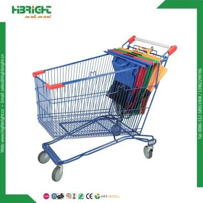 Wholesale Foldable Polyester Shopping Trolley Bag