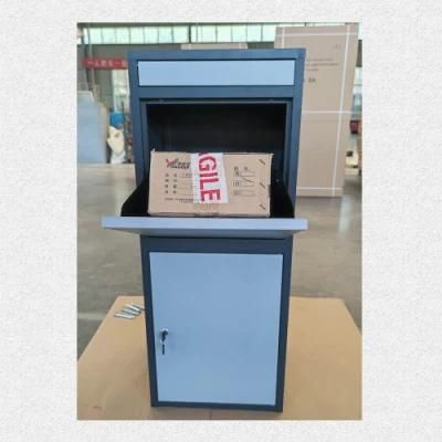 Fas-158 Steel Parcel Mail Post Box Outdoor Delivery Drop Box Letter Parcel Box