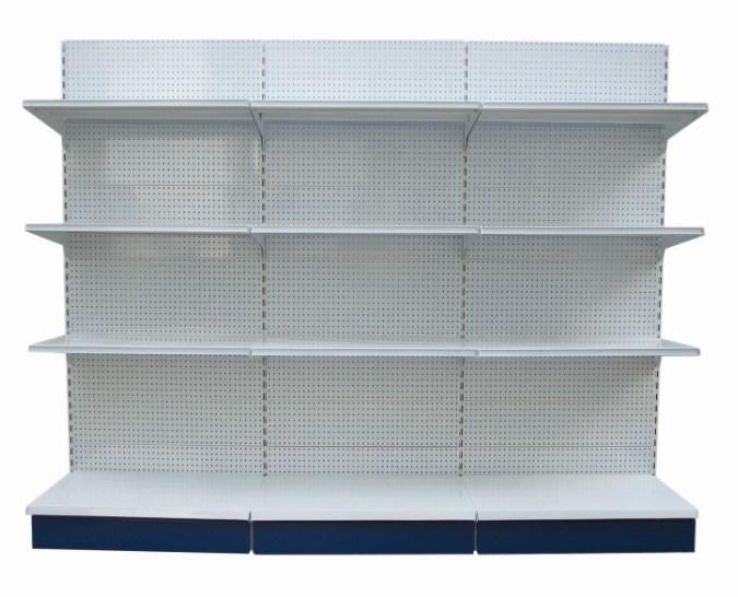 Multi-Functional Single-Sided Punching Back Panel Shelf with Top Light Box