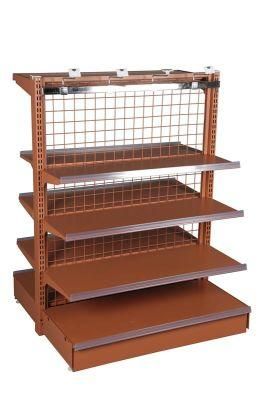 Manufacturer Metal Shelf Supermarket Store Wood Rack Display Shelf Store Dimensions Convenience Store Shelf