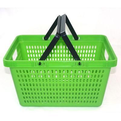 HDPP Plastic Type Shopping Basket with Good Quality