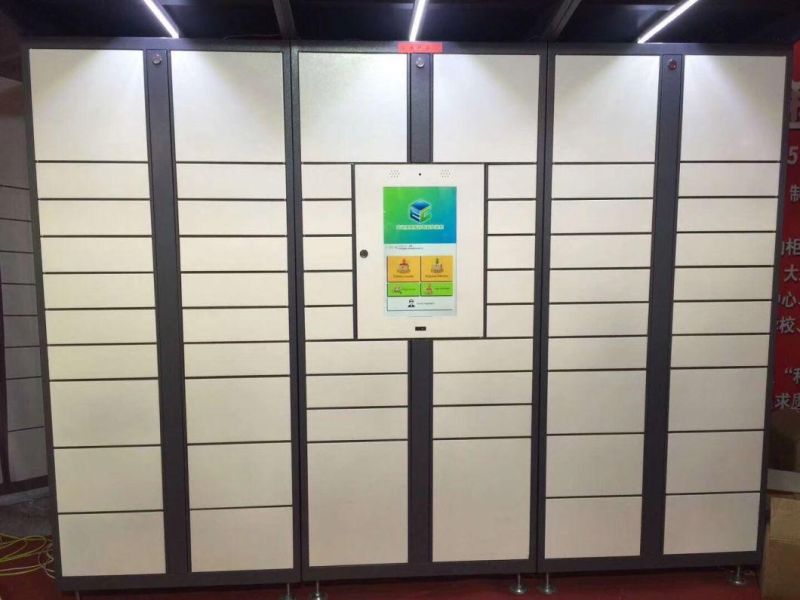 New Style Smart Cabinet 36 Doors Electronic Lock Parcel Locker Outdoor Intelligent Smart Storage Locker Parcel Delivery