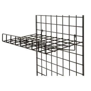 Store Fixture Metal Wire Gridwall Flat Display Shelves