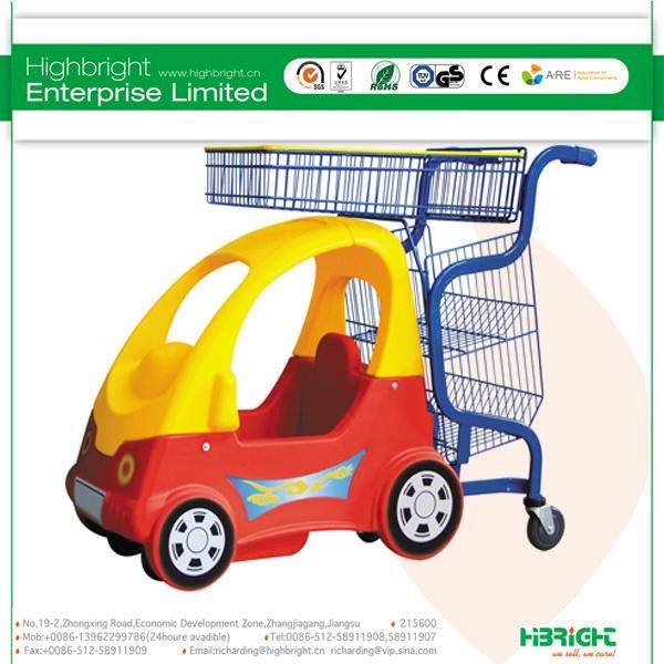 Supermarket Children Shopping Trolley (HBE-K-9)