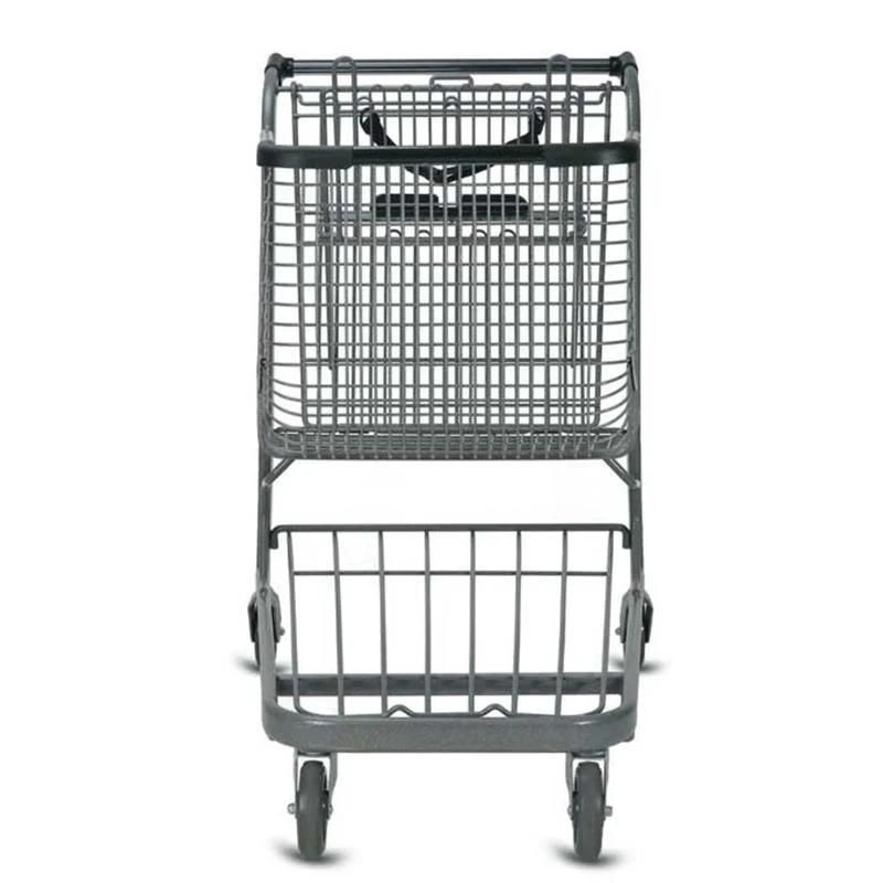 Manufacturer Supply Shopping Trolley Cart Wholesale Shopping Trolleys Carts with 4 Wheels