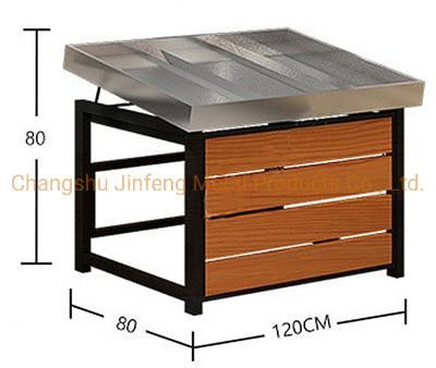 Supermarket Shelf Vegetable Rack Fresh Fruit and Vegetable Display Stand