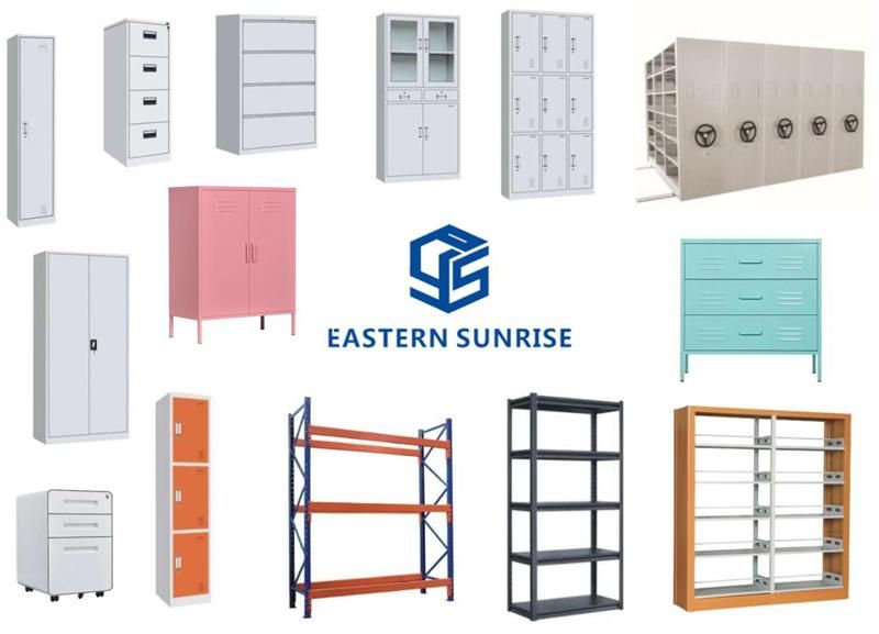 Orange Color Factory Sale 6 Tier Locker