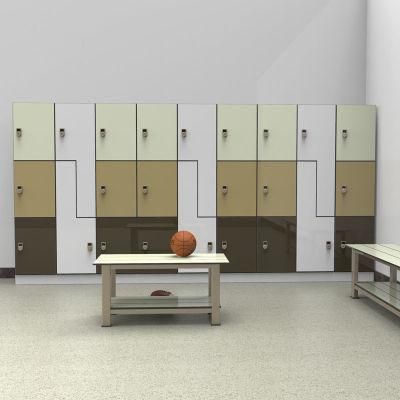 Customized Size Color Multifunctional High Pressure Laminate Locker, Modern Design High Quality High Pressure Laminate Locker/