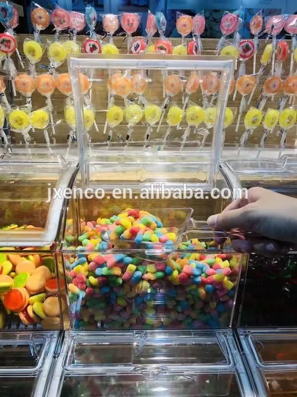 Acrylic Feed Bins Bulk Candy Sweet Bin for Store