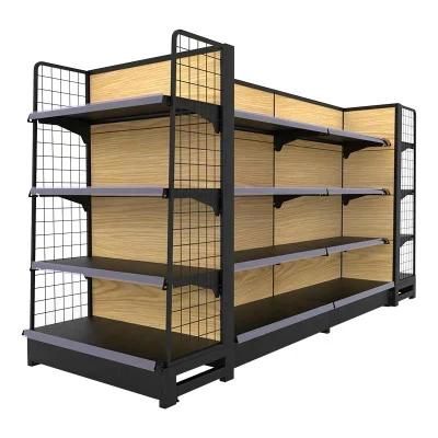 Professional Steel Supermarket Shelf Gondola Shelving for Wholesales