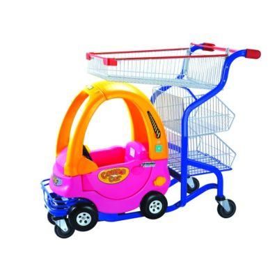 Environmentally Friendly High Quality Children&prime;s Fun Trolley with Four Wheels