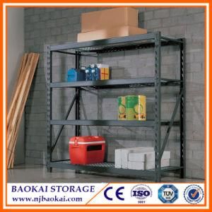 Durable Black Boltless Rivet Shelving Retail 600*300*1520 Metal Racks for Storage