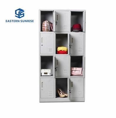 12 Door Dormitory Steel Storage Locker for School Student