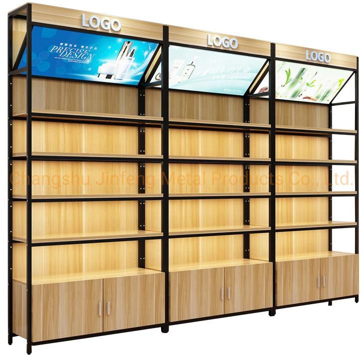 Supermarket Display Rack Single-Sided Sample Snack Cosmetic Display Shelves