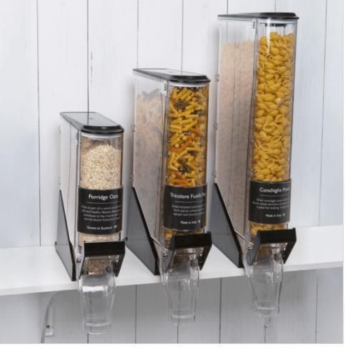 Popular Design Bulk Gravity Cereal Foods Dispenser for Supermarket