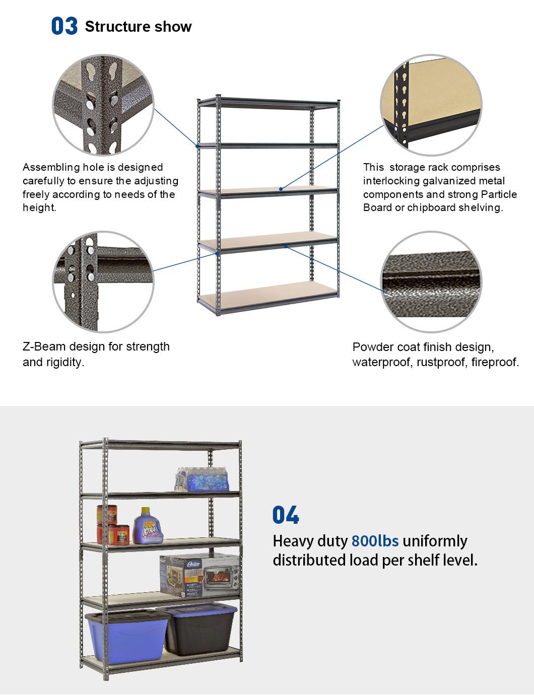 Boltless Shelving and Storage Shelving