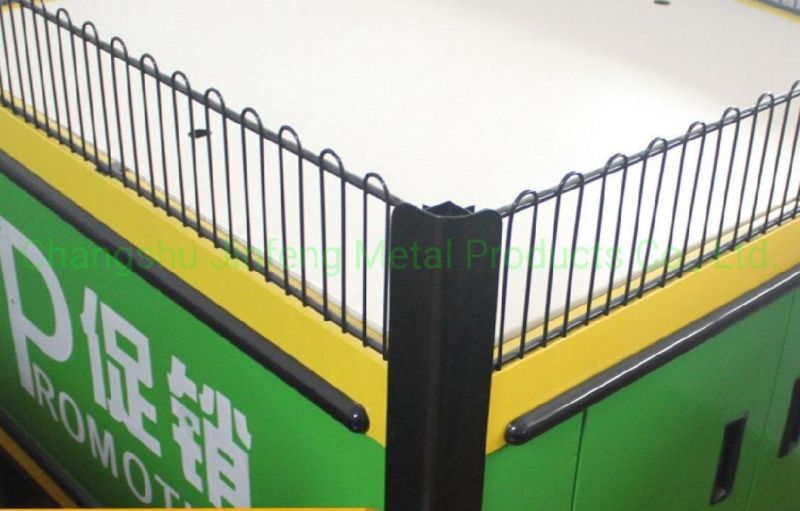 Supermarket and Convenience Store Exhibition Promotion Desk with Guardrail