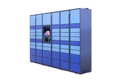 Password Combination DC Plywood Case CE, ISO Storage Lockers Intelligent Locker