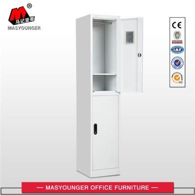 Dormitory Use High Quality 2 Tire Door Steel Locker