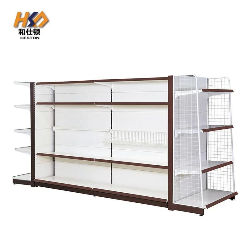 Grocery Snacks Display Stand Racks Metal Display Shelf General Gondola