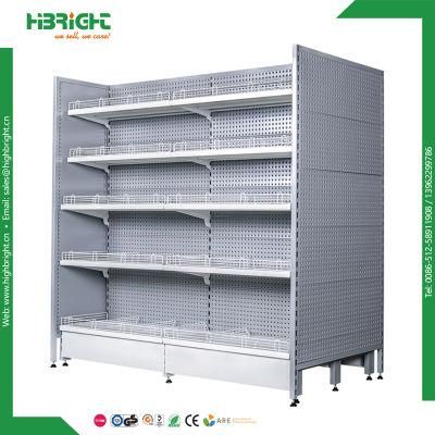 Supermarket Grocery Metal Gondola Shelving for Sale