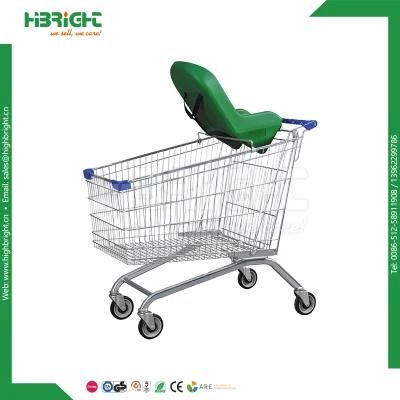 a Type Wire Shoppingtrolley/ Wicker Shopping Trolleys/ Shopping Trolley with Wheels