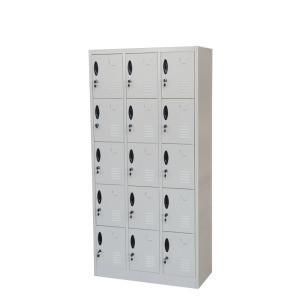 Office Furniture Cold-Roll Steel 15 Door Steel Locker