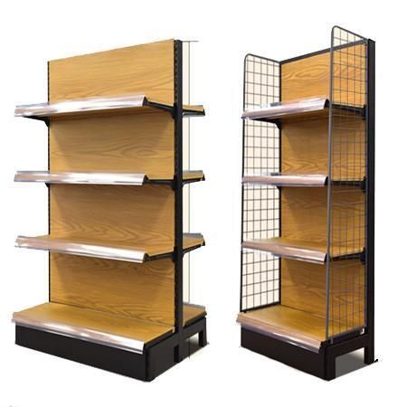 Flooring Racks Pegboard Rack Heavy Duty Gondola Shelving Stationery Boutique Shelves