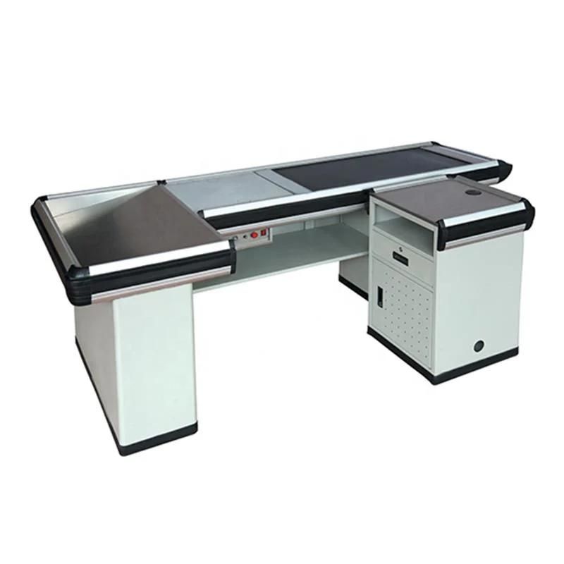 Store Equipment Cash Counter Table Supermarket Checkout Counter