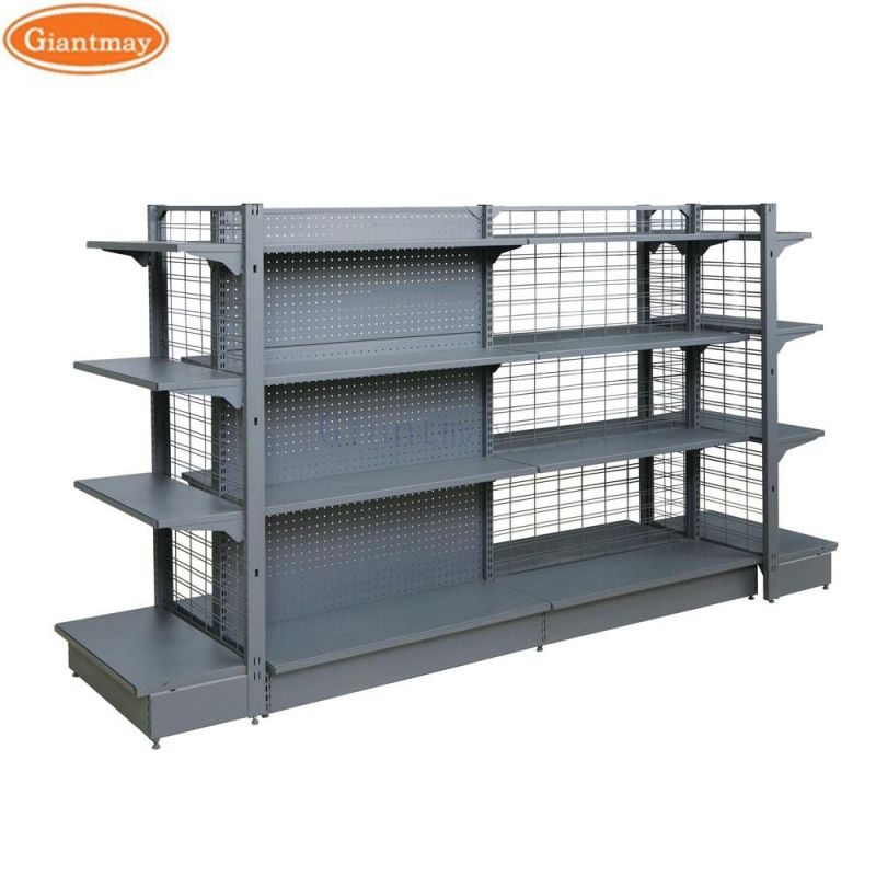 Giantmay Large Display Shelves Retail Gondola Snack Grocery Rack Supermarket