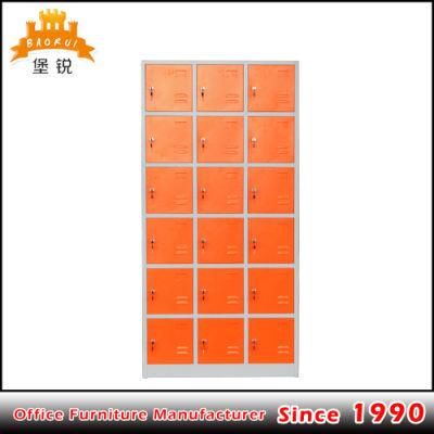 Steel Furniture 18 Door Steel Locker Armoire