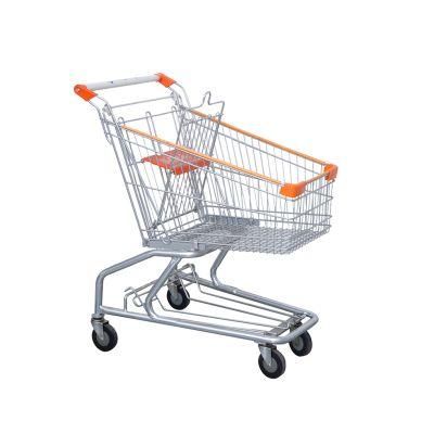 New Style and Low Price 60L American Style Supermarket Trolley