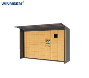 Intelligent Package Parcel Delivery Locker for Saving Food and Meat