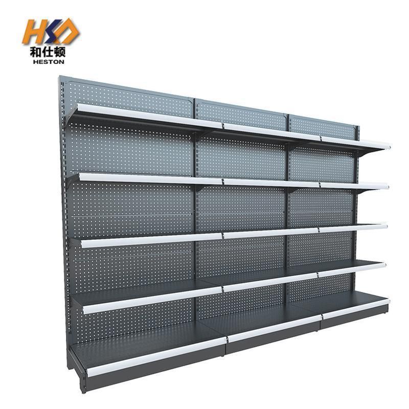 Customized Gondola for Shop Hypermarket Advertising Racks Supermarket Shelf