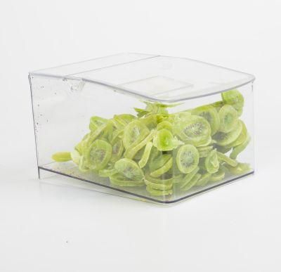 Clear Surface Mini Bulk Dry Fruit Dispenser for Supermarket Display