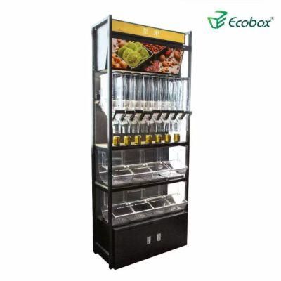 2022 Popular Strong Iron Four Layer Display Shelf Supermarket