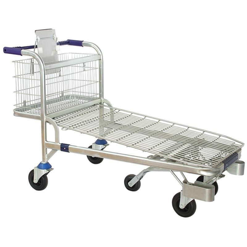 Supermarket Shopping Cart Hand Push Shopping Trolley