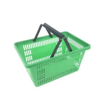 New Design Fruit Basket Supermarket Plastic Shopping Basket